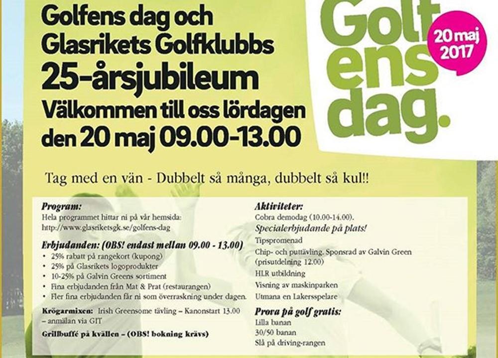 Medlemskommittén Medlemskommittén arrangerade Golfens Dag den 20 maj. Dagen blev mycket lyckad. Det kom många besökare såväl golfare som icke golfare.