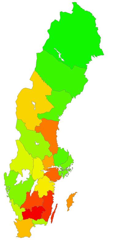 Återhämtningen sedan krisen 2009 inom industrisektorn kom under 2012 att brytas. Totalt minskade antalet sysselsatta inom tillverkning med 3,6 %.