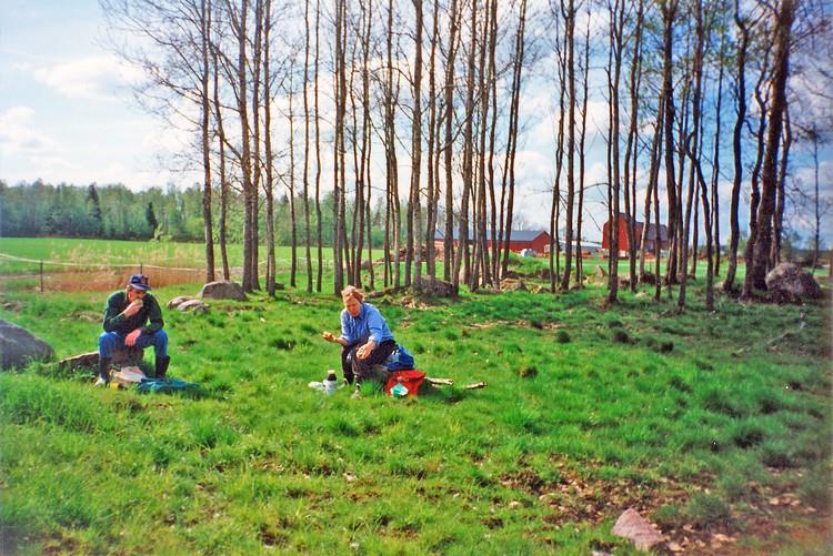 Bygdevandring på Öna den 27 maj 1996.