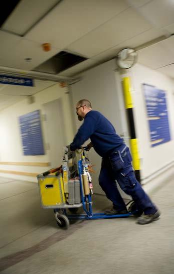 5 VERKSAMHETENS FÖRUTSÄTTNINGAR Södersjukhusets Driftentreprenad Bakgrund och behov Framtidsperspektiv I dag sköts driften av en entreprenad som handlas upp på 4 år.