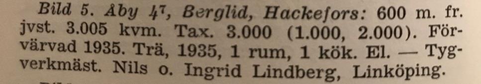 Östergötland del III, 1950.