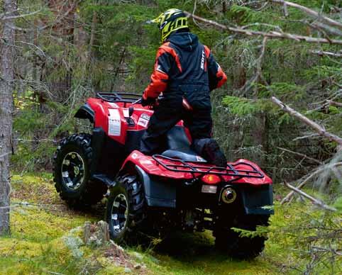 En annan bra sak som sitter standard på Suzuki är ett dödmansgrepp som man ska fästa runt handleden eller i kläderna. Detta för att motorn ska stanna om man skulle ramla av maskinen.