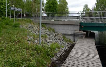 Synen som möter trafikanterna går inte att ta miste på.