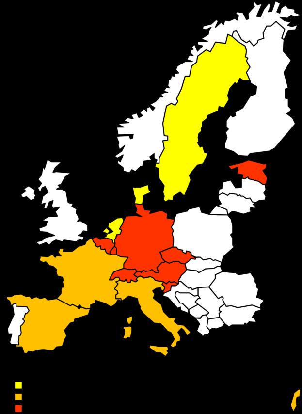 Multimorbiditet i Europa Disparities in multimorbidity across Europe Findings