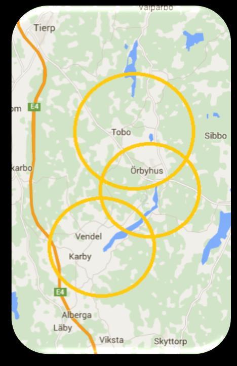 1. Om Örbyhus Tobo Vendel Paraplybegreppet ÖTV omfattar i princip alla med postort Örbyhus och Tobo, dvs Örbyhus tätort, Tobo täort, byar i motsvarande Tegelsmora socken: Agnebo, Bennarby, Berg, Bol,