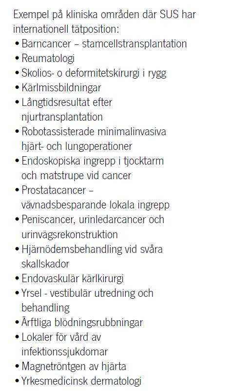 SUS - internationell resp nationell