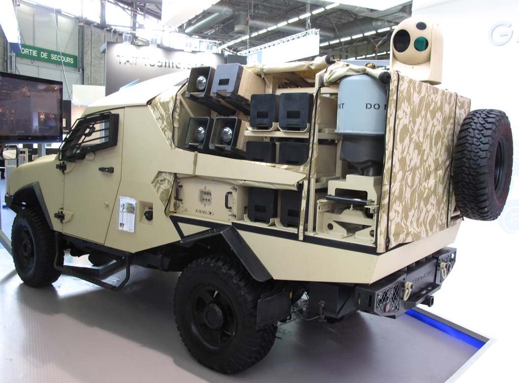 Spike NLOS FÖRSVARSUTSTÄLLNINGEN EUROSATORY 2010 Det senaste tillskottet i Rafaels pansarvärnsrobotfamilj Spike är Spike NLOS som visades upp på Eurosatory.