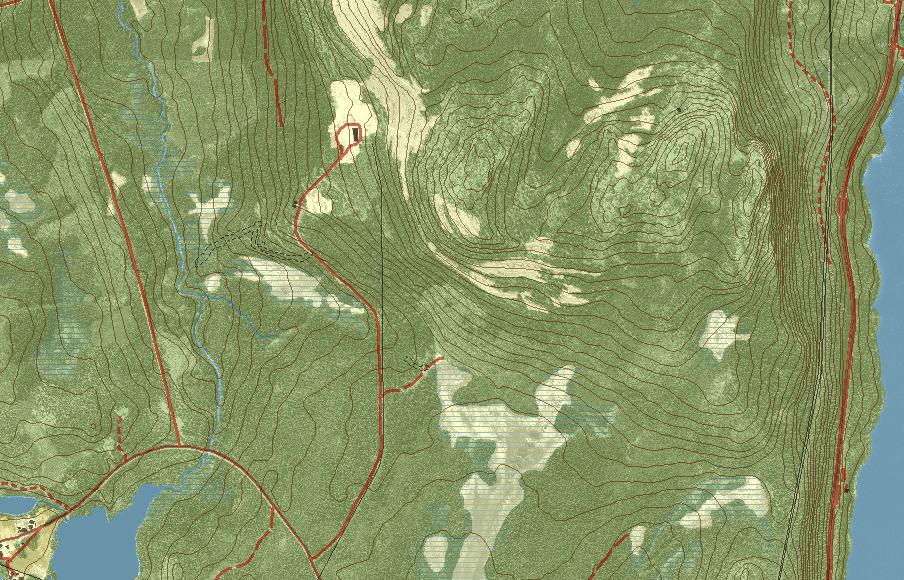 Bilaga 1 Naturreservatet Malungsberget Area ca 386 ha Skala