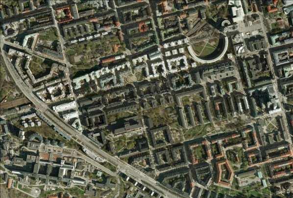 SID 8 (18) Integrerat gatunät Kartutsnitten nedan visar Södermalm väster om Götgatan, där Rosenlundsparken ligger, och öster om Götgatan.