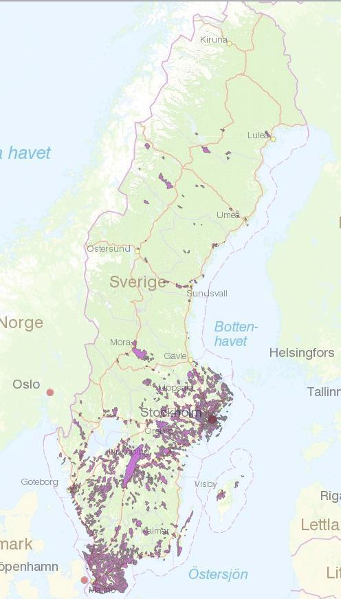 Förekomster och spridningsvägar exempel