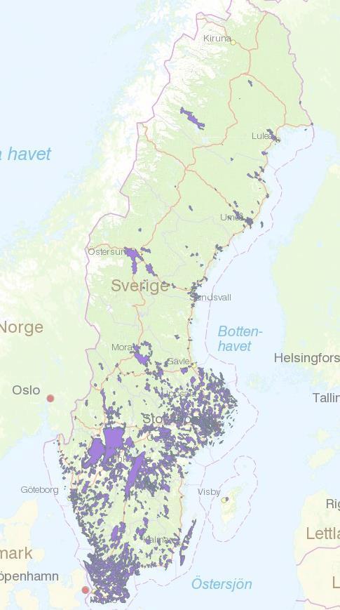 via vattendrag Precisera specifika mål för arter som