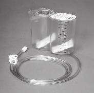 A.C. ATS 500 ml-behållare med gel 1 behållare, slang, klämma och anslutning M6275063/10 M6275063/5 V.A.C. ATS 500 ml-behållare utan gel 1 behållare, slang, klämma och anslutning M6275071/10 M6275071/5 V.