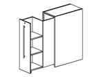 EFG STORAGE EFG Storage Tower: Bredd 430 mm EFG Storage Tower, 3 A4, djup 800 mm, 2-delad E30K31 Utförande i direktlaminat (stomme och front): MB, MR, ME, MV, M6, M8 Utförande i direktlaminat (rygg):