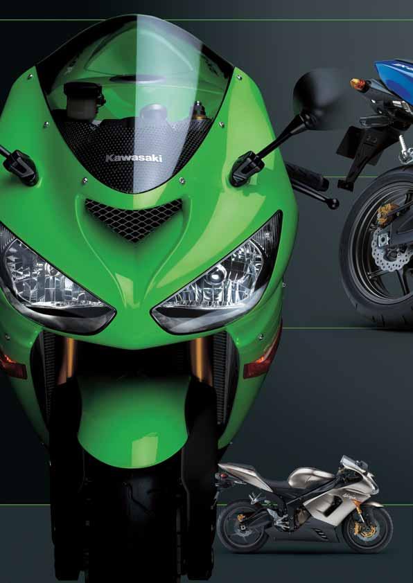 Ninja ZX-6R Lime Green / Flat Stoic