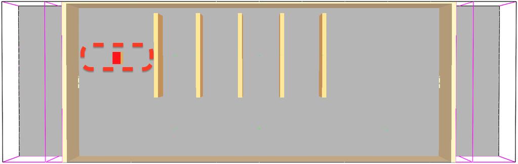 δx = 10 cm δx = 5 cm Tid