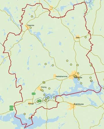 Egentlig knäckepil har inte tidigare urskiljts, varför man inte har någon god bild av dess utbredning i Sverige och Uppland. Fem fynd anges för knäckepil.