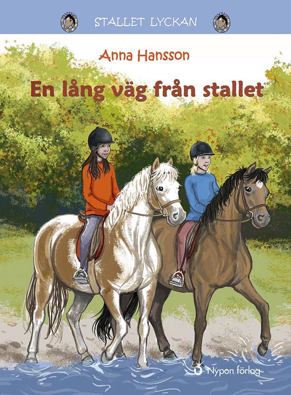 Till en början rider tjejerna den vanliga vägen, men plötsligt rider Moa snabbt iväg på Stjärna och Lina följer efter. Tjejerna badar med hästarna och fikar.