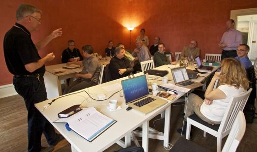 Föredraget om Finjasjön presenterades vid ett seminarium där våra samarbetspartners från Leader-projektet i Lahtis berättade om restaurering av sina finska sjöar.