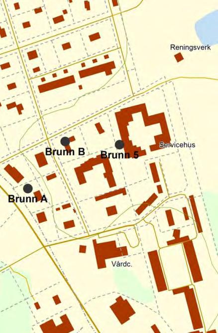 Aktuell ansökan Resultat av förundersökningar Provpumpning av Brunn 5: Korttid, 30 timmar Konstant