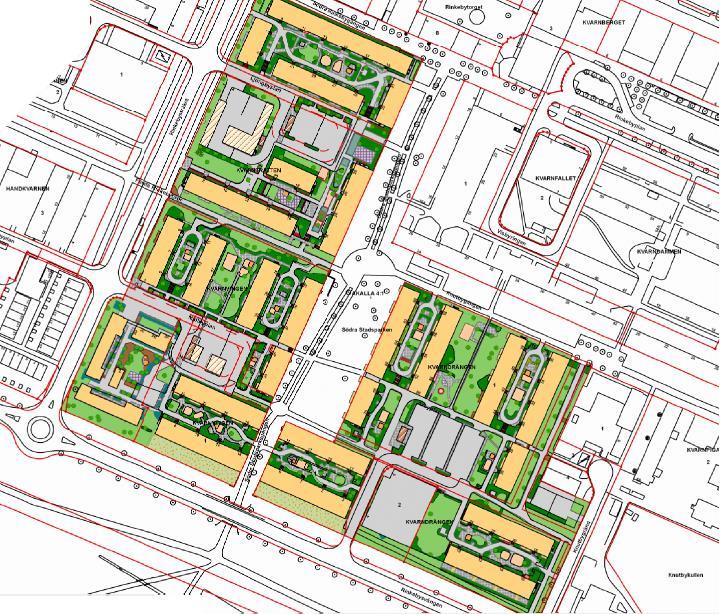 Ljungbyplan, Mjölbyplan och Axbyplan