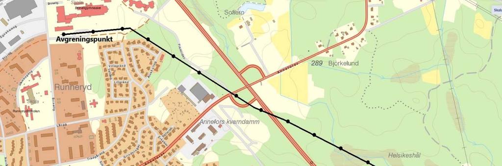 1 Inledning 1.1 Bakgrund Elförsörjningen till Nässjö tätort går via ett 40kV nät som ägs och förvaltas av Nässjö Affärsverk AB, nedan kallat NAV.