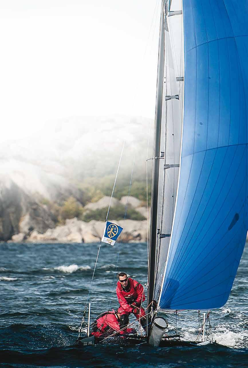 TITELPARTNER TILL TJÖRN RUNT BY COWI MÅL, MOD OCH SAMARBETE För att genomföra en seglingstävling krävs ett starkt team som arbetar mot gemensamma mål.