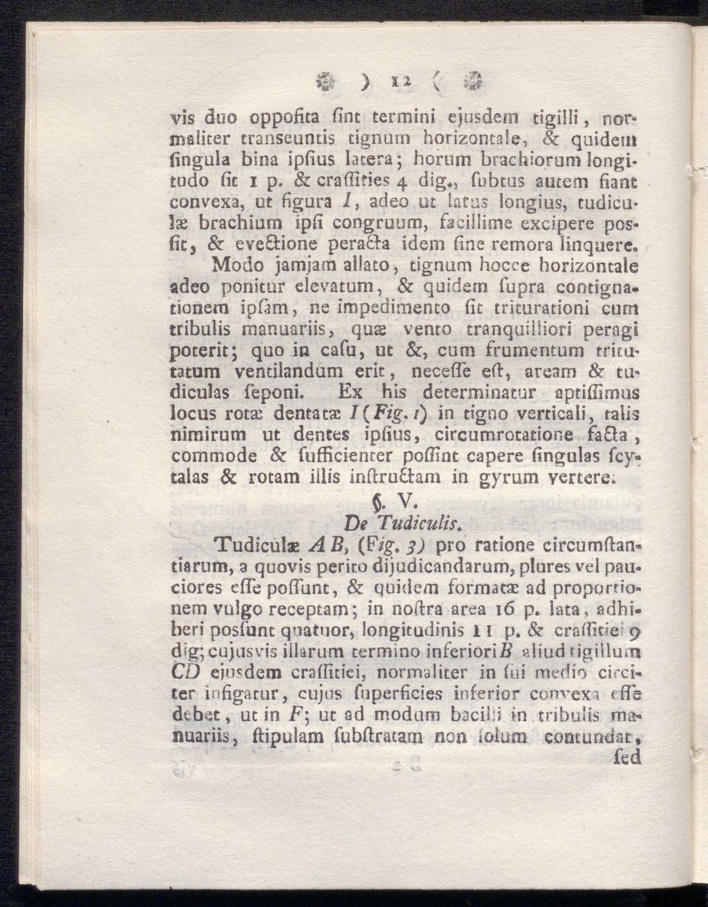 φ ) *2 ( ät vis duo oppofita fint termini ejusdem tigilli, noribsücer cranseuntis tignurn horizontale, 8c quidein fingula bina ipfius latera; horum brachiorum longi» tudo fit ι ρ.