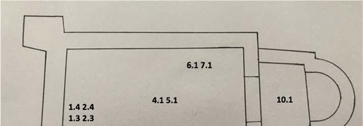 5.4 Fuktkvotsmätningar Mätningar av fuktkvot i Nättraby kyrka genomfördes 2017-05-03. Dagen var solig med enstaka moln på himlen, temperaturen utomhus var cirka 14C.