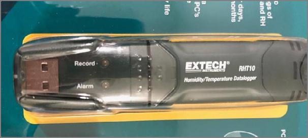 BILAGA 1: Mätinstrument Datalogger Dataloggers används för att mäta luftfuktighet samt temperatur under längre perioder (EXTECH, 2017).