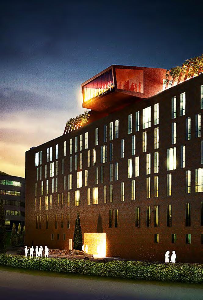 AFFÄRSOMRÅDE TRANSAKTION The Winery Hotel/Solna Mötesplats med vin i fokus På en tidigare outnyttjad tomt i Solna, där E4 och E18 möts vid Järva krog, pågår just nu utvecklingen av ett helt nytt