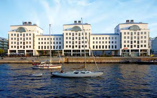 HAMMARBY SJÖSTAD Hyresvärde per kategori Kontor, 77 % Butiker, 6 % Industri/lager, 13 % Övrigt, 4 % Uthyrningsbar area per kategori Kontor, 68 %