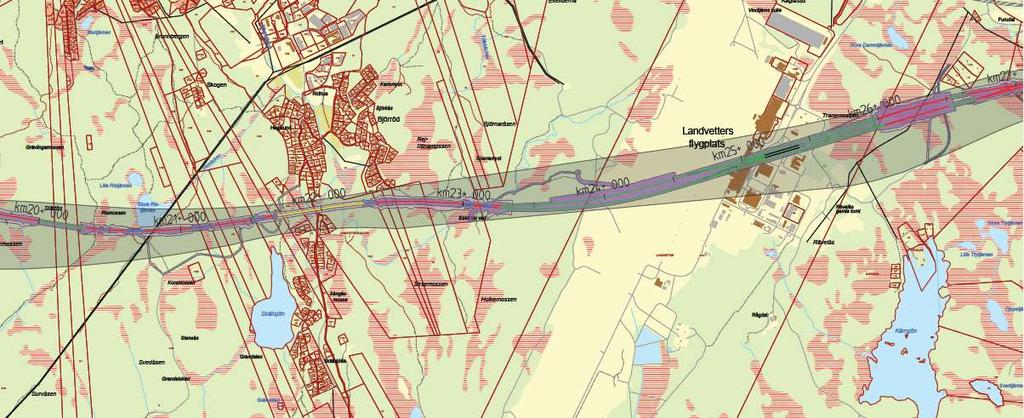 542 Björröd Landvetter flygplats Stora