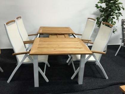 matgrupp i Teak/Alu 0714-028