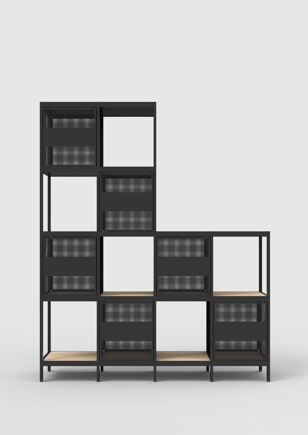 Place hyllsystem Design SKAPA Design Studio Place hyllsystem Mått: Bredd x Höjd x Djup (gäller samtliga produkter) 2 Place kan användas som öppet hyllsystem eller rumsavdelare.