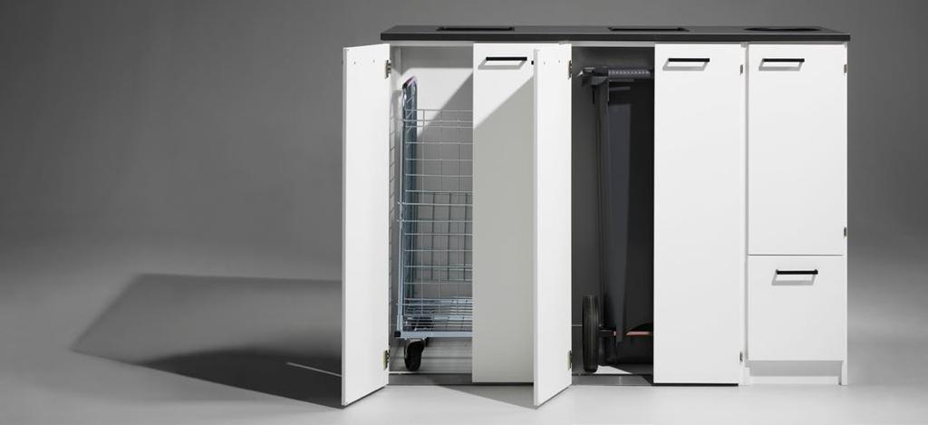 CombiLine miljödisk Mått: Bredd x Höjd x Djup (gäller samtliga produkter) Miljödisk utan sockel har en
