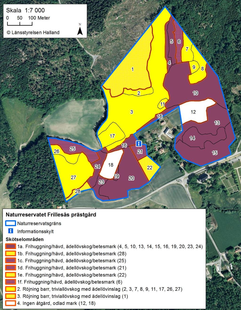 BILAGA 2 5 (7) 2017-05-30 Dnr 511-2308-17 2E Skötselkarta 1 Postadress Besöksadress