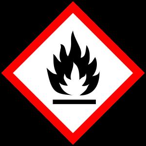 Rubinol Cellulosapolityr Sida 2 av 8 2.2. Märkningsuppgifter Faropiktogram (CLP) Signalord Faroangivelser Skyddsangivelser Fara H225 Mycket brandfarlig vätska och ånga.
