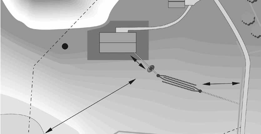 Gör en planskiss Vid projektering av avloppsanläggning måste först en planskiss upprättas. Denna används både för anmälan till kommunens miljöskyddskontor och för planering av arbetet.