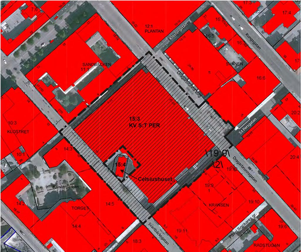 PLAN- OCH BYGGNADSNÄMNDEN Handläggare Diarienummer Brita Christiansen 2012/20188 018-727 46 08 Planbeskrivning Detaljplan för kvarteret S:t Per, Uppsala kommun Normalt planförfarande SAMRÅDSTID