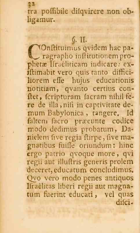 2 tra poffibile difqvirere non obligamur. 6. 11. COnftituimus Z.II. qvidcm hac pa- A.