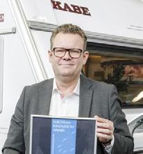 Vi har slagit försäljningsrekord på nästan alla mässor, både nationellt och internationellt och orderstocken på både husvagnar och husbilar är högre än föregående år, berättar Joakim Karlsson som är