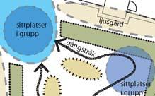 Temat som återges i utformningen är det omgivande landskapet med Smålands karaktär av skog och vatten.