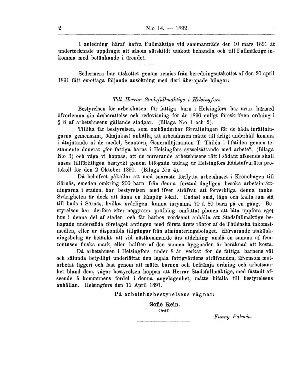 2 N:o 7. 1892.