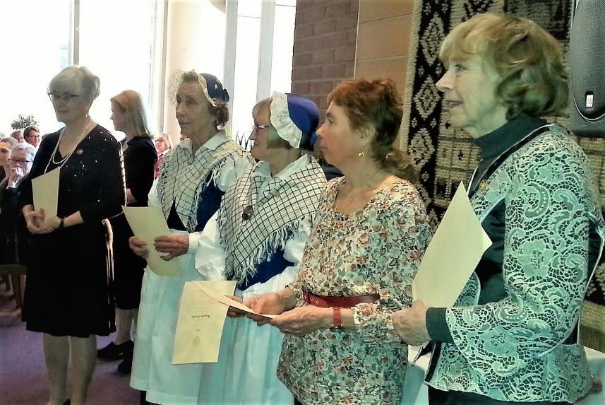 Utmärkelser som delades ut vid jubileumsfesten Lilla guldmärket: - Degerman Maj-Lis, Noux - Hoffman Eva, Norra - Rantala Lisbeth, Mattby - Salomonson Raila, Noux - Strömberg