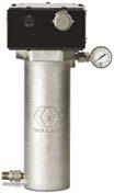 ..3,5 till 10,3 bar, 0,35 till 1,0 MPa Max. ingående lufttryck pump 50:1... 7,0 bar, 0,7 MPa 70:1... 6,2 bar, 0,62 MPa Max. Ingående färgtryck pump.