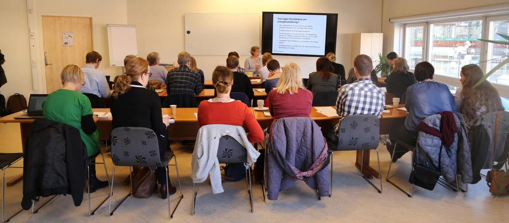 Tillsyn av egenkontroll av energihushållning, april 6 Efter önskemål från länets kommuner besökte Energimyndigheten Umeå ännu en gång för att ge sin utbildning Tillsyn av egenkontroll av
