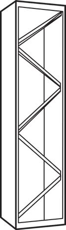 Specialskåp in- och utvändigt fanerade eller målade Bomankök AB 13 Kontinentalhöjd 700 mm Fullhöjd 850 mm Takhöjd 990 mm Kärlhylla med räcke Lådsats 4MMK6 (60x70) 196x115 3 4MMK8 (80x70) 196x115 4