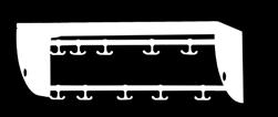 platser 2 platser 3 platser 250 mm 250 mm 250 mm 250 mm 500 mm 750 mm 500 mm 750 mm 7697-50 7697-75 7700-50 7700-75 1 150 kr 1 633 kr 1 255 kr 1 575 kr ADDE klädfackshylla Klädfackhylla Adde med