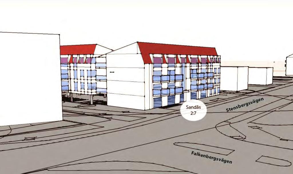 Tjänsteskrivelse 3(11) 2018-06-20 2017-3408 Illustrationen visar hur föreslagen