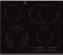 ELECTROLUX HOC650F Glaskeramikhäll HighLight, 60 cm, ramlös design med fasad framkant, Direct touch-styrning, Automax, 4